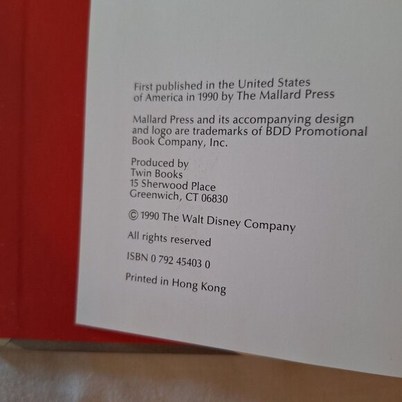 Disney Mickey Mouse In The Phantom Blot Oversized Hardcover Book 1990 Read Aloud - Picture 4 of 10